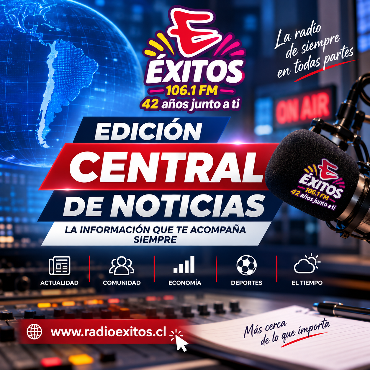NOTICIAS EDICIÓN CENTRAL